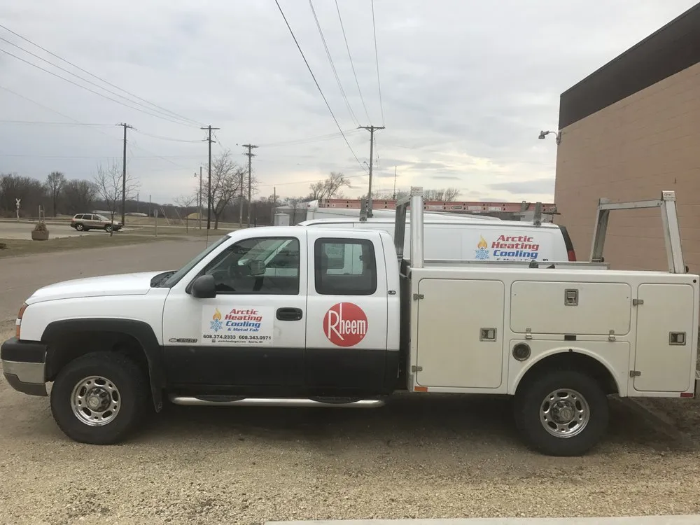 Slide of Arctic Heating Cooling & Metal Fab