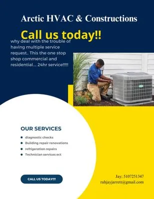 Arctic HVAC & Constructions Logo