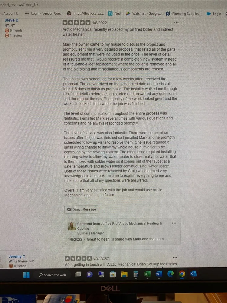 Slide of Arctic Mechanical