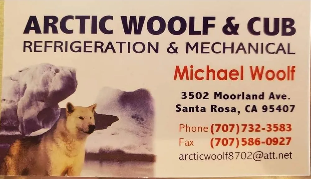 Slide of Arctic Woolf & Cub Refrigeration & Mechanical