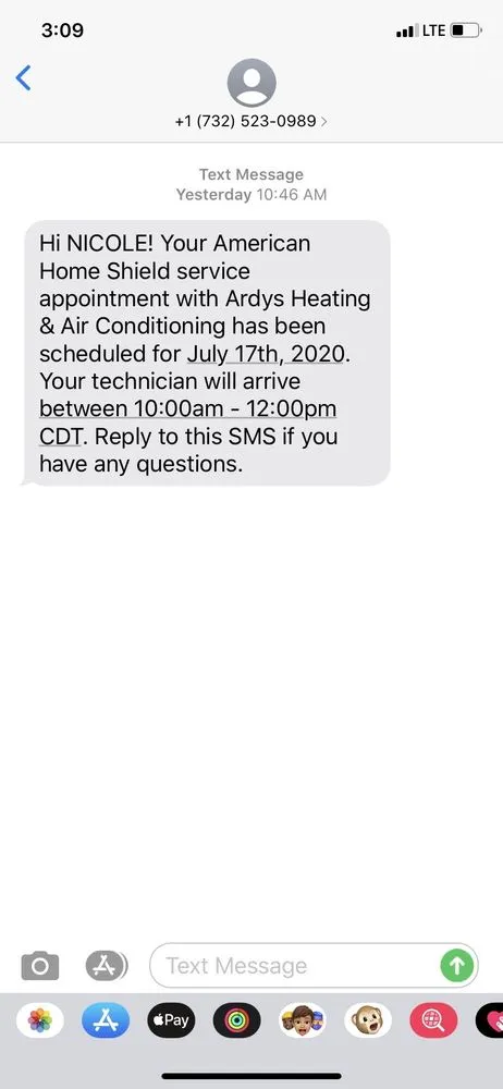 Slide of Ardy's Air conditioning&heating