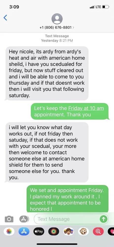 Slide of Ardy's Air conditioning&heating