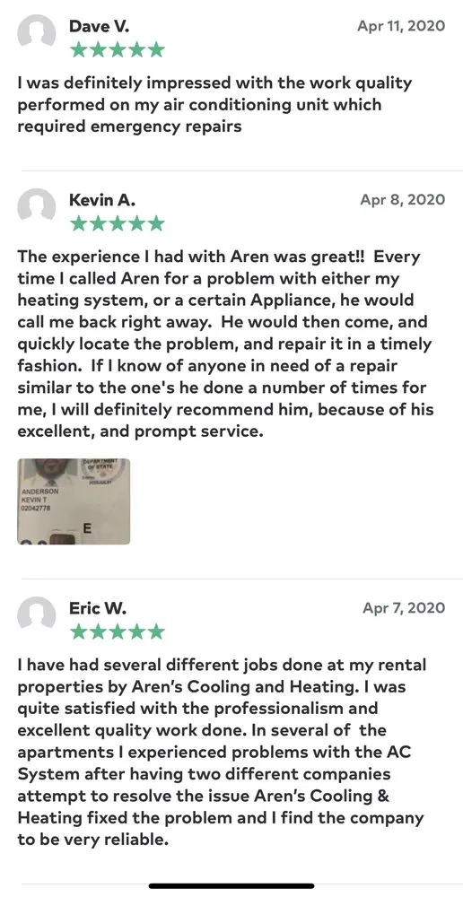 Slide of Aren Air Condition