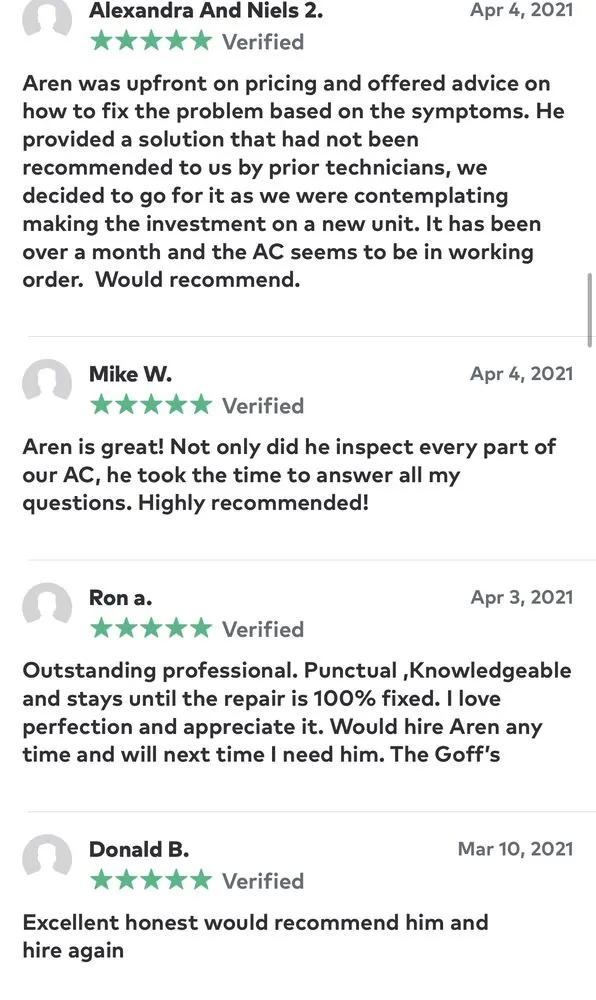 Slide of Aren Air Condition