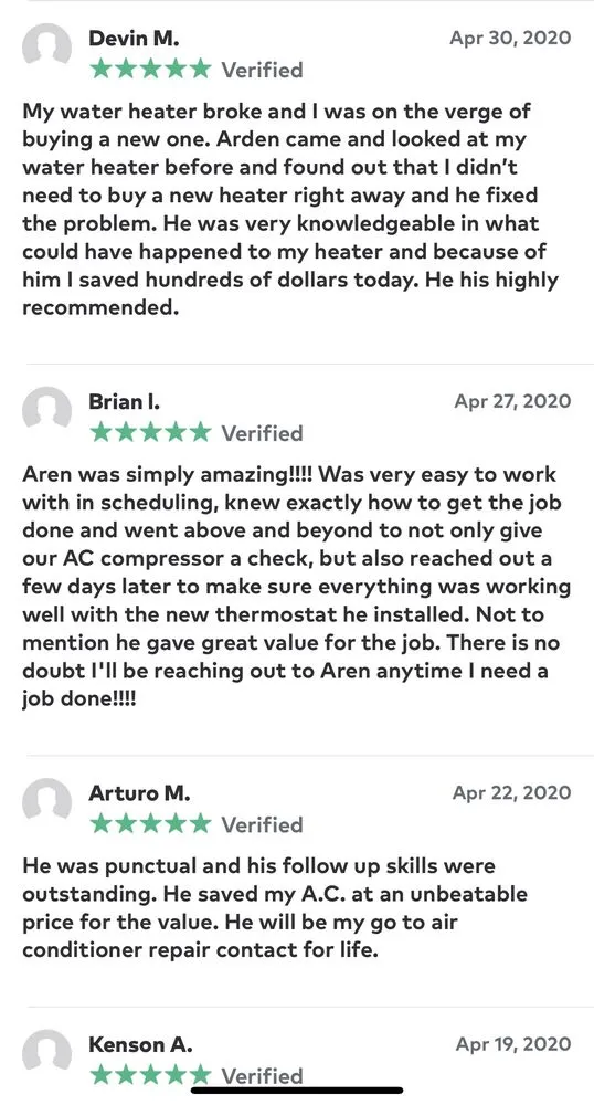 Slide of Aren Air Condition