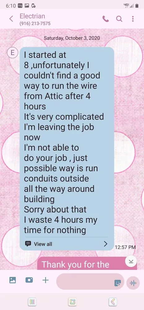 Slide of Aria Electric