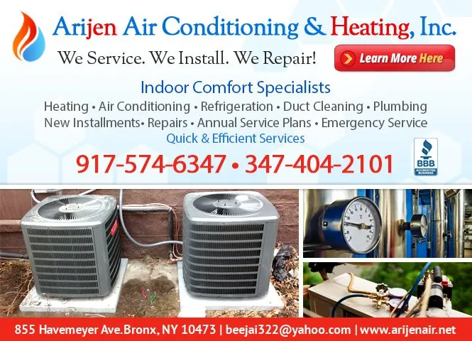 Slide of Arijen Air Conditioning & Heating