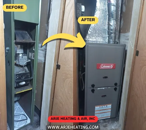 Slide of ARJE Heating & Air