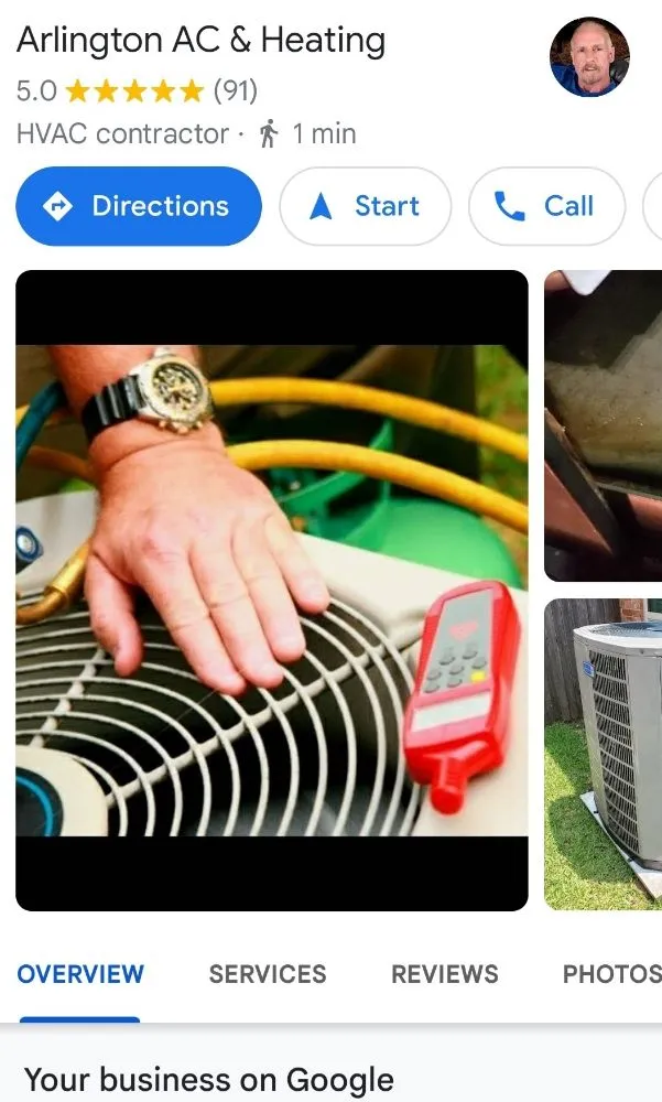 Slide of Arlington AC & Heating