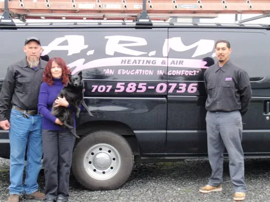 Arm Heating & Air Conditioning Logo