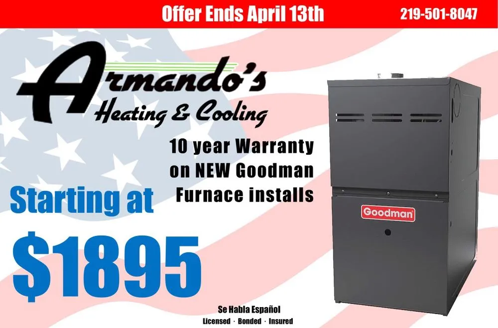 Slide of Armando’s Heating and Cooling