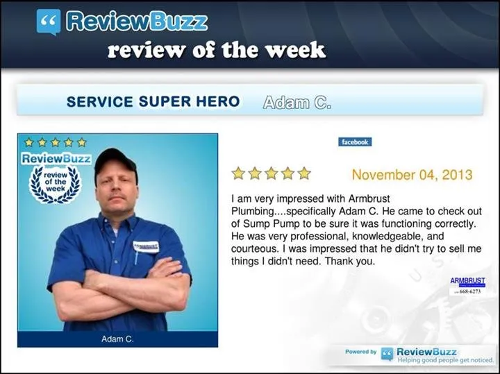 Slide of Armbrust Plumbing, Heating & Air Conditioning