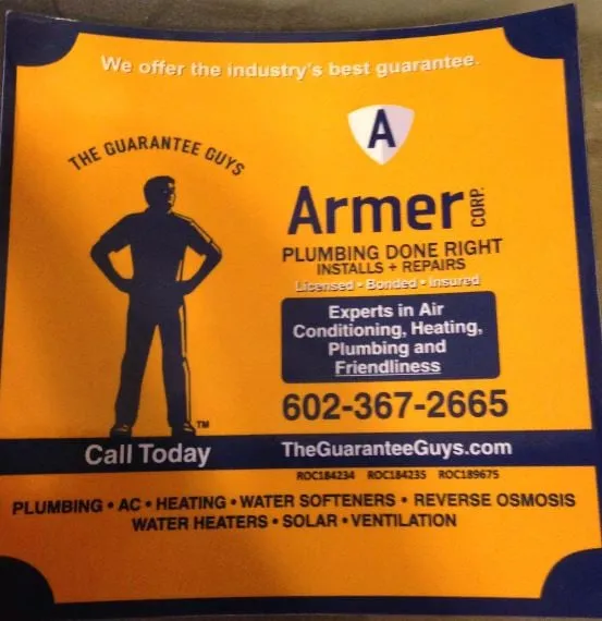 Slide of Armer Corporation