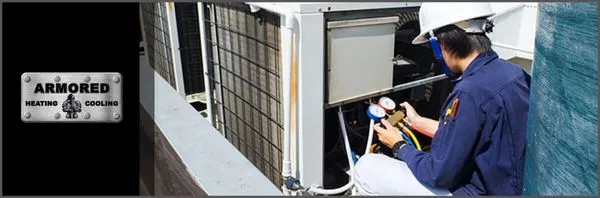 Armored Heating & Cooling Logo