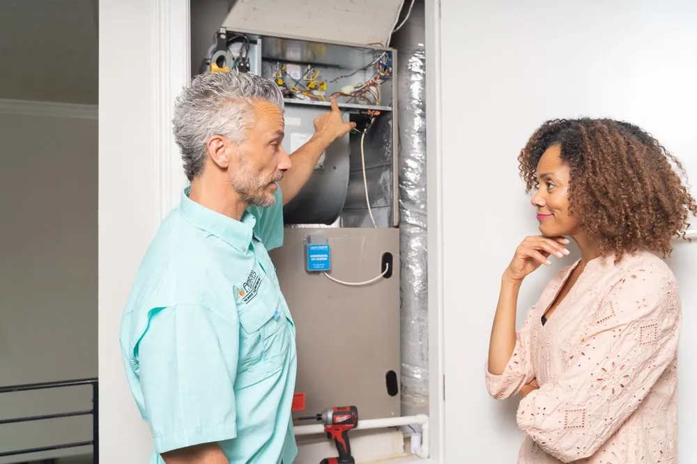 Slide of Armstrong Air and Electric