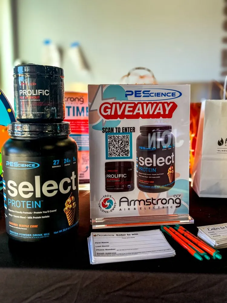 Slide of Armstrong Air and Electric