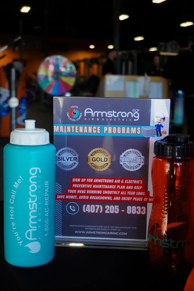 Slide of Armstrong Air and Electric