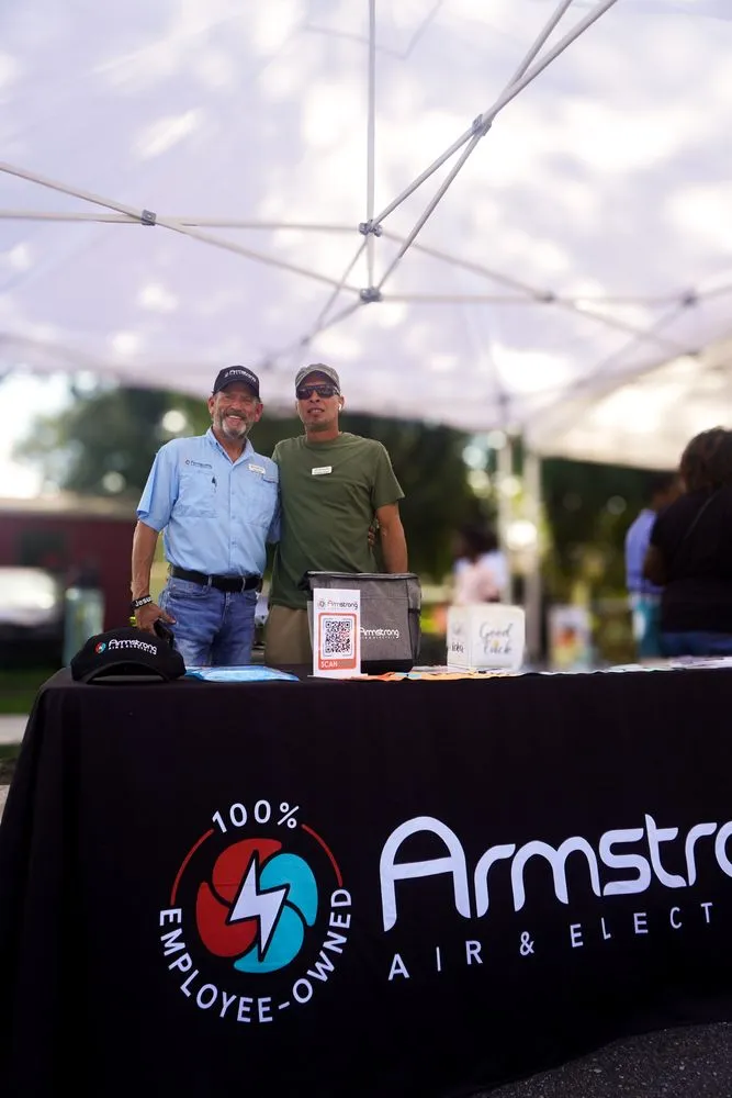 Slide of Armstrong Air and Electric