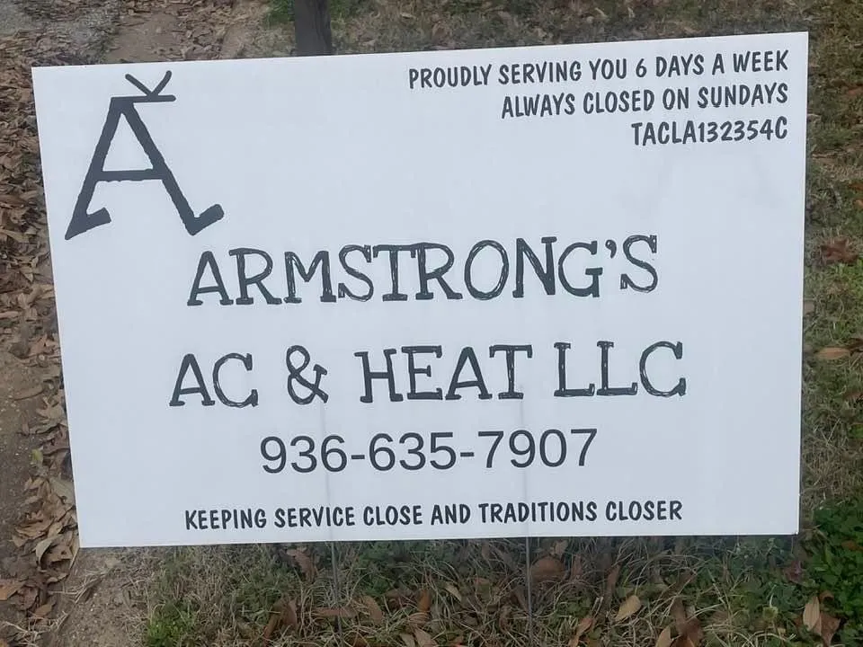 Slide of Armstrong's AC & Heat