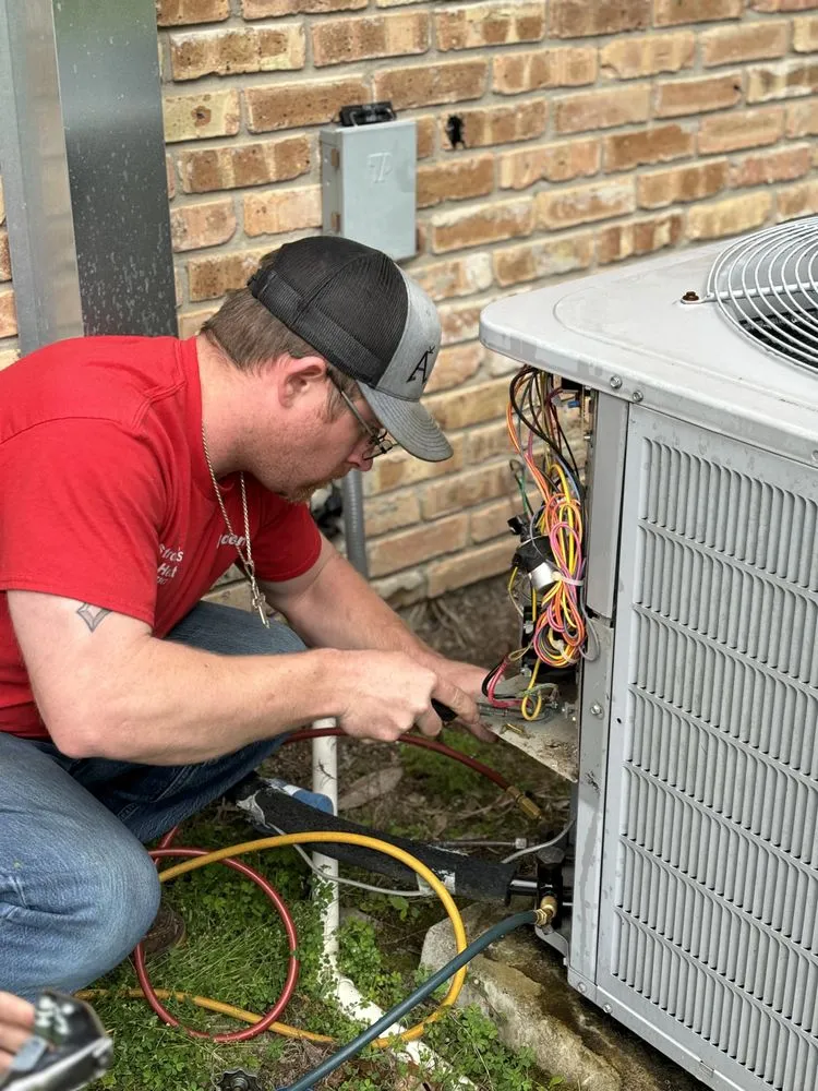 Slide of Armstrong's AC & Heat