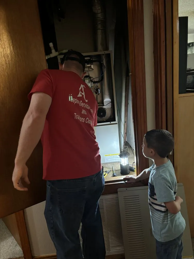 Slide of Armstrong's AC & Heat