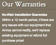 Slide of Arnica Heating and Air Conditioning