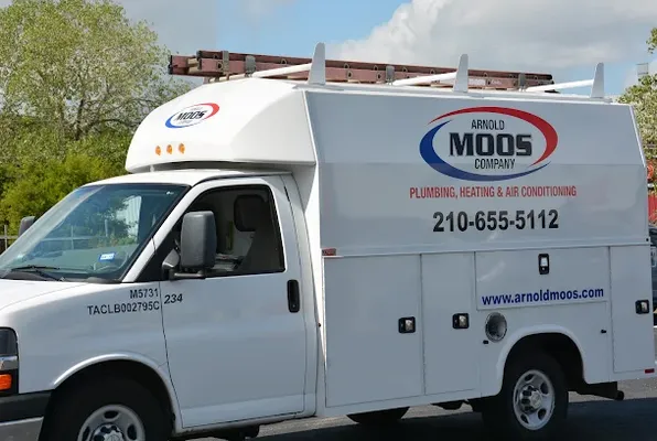 Arnold Moos Company Plumbing Heating & Air Conditioning Logo