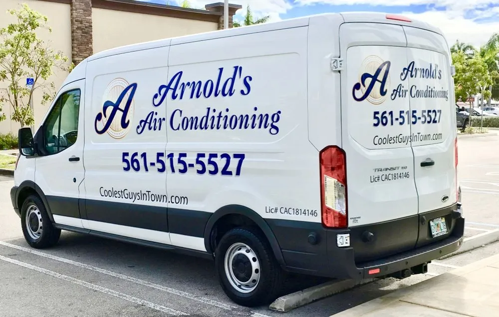 Slide of Arnold’s Air Conditioning