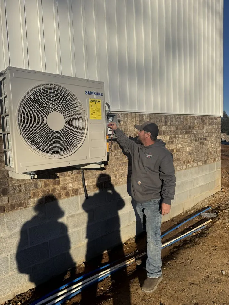 Slide of Arnold's HVAC