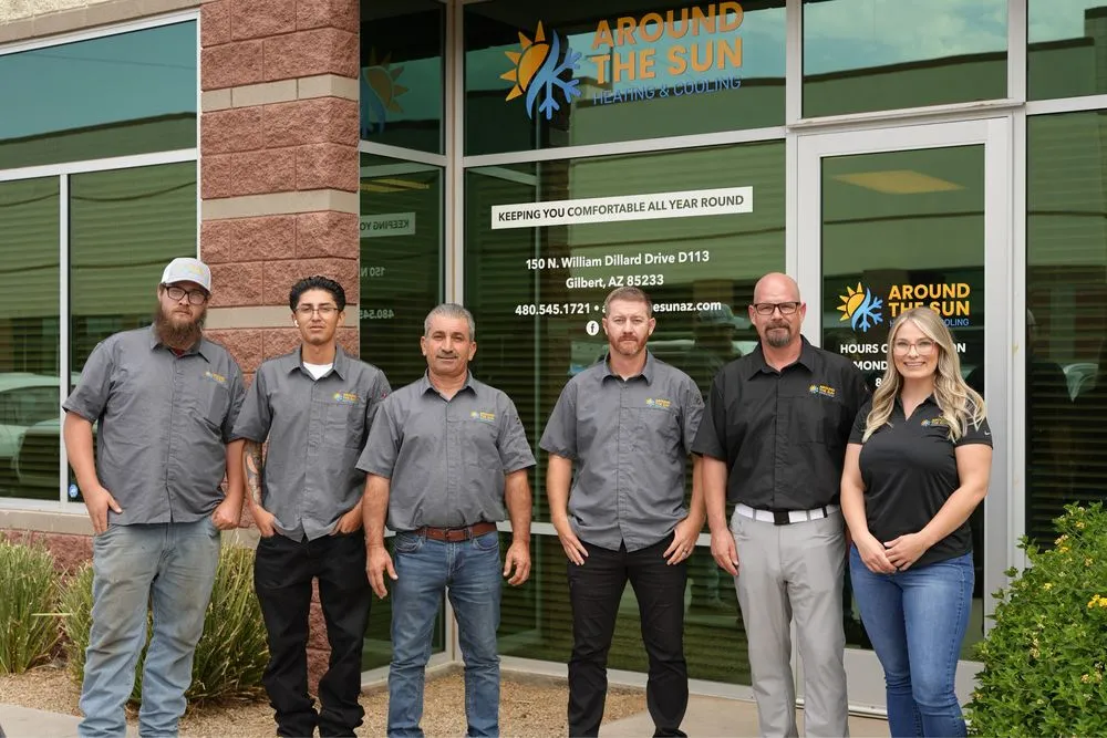 Slide of Around the Sun Heating and Cooling