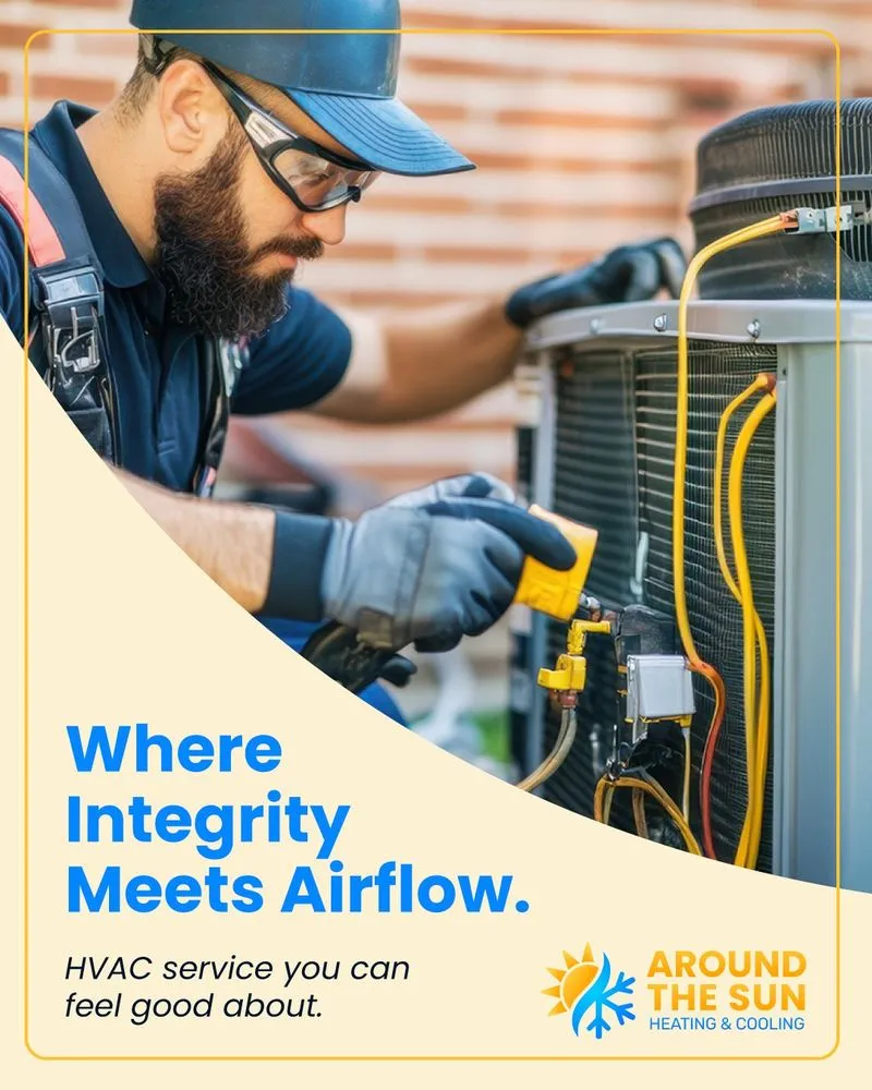 Slide of Around the Sun Heating and Cooling