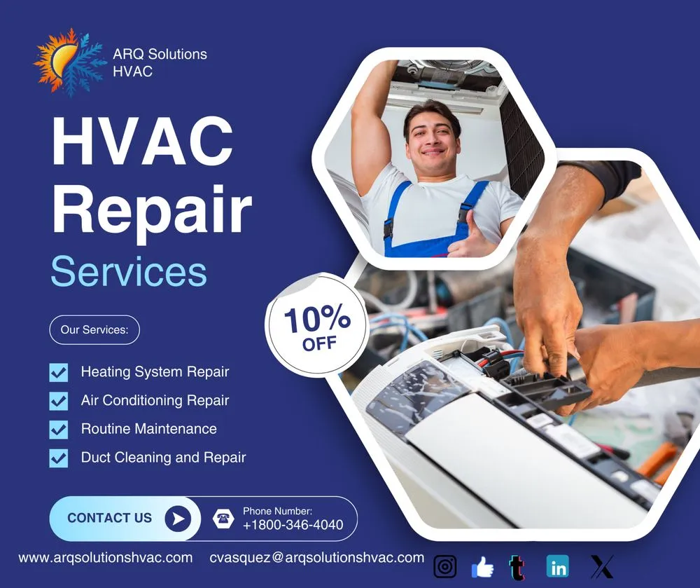 Slide of Arq Solutions Hvac
