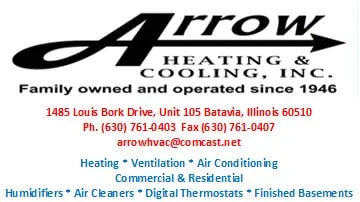 Slide of Arrow Heating & Cooling