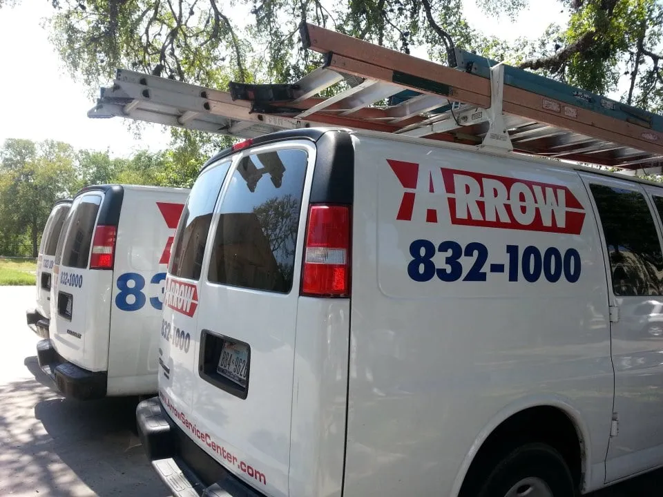 Slide of Arrow Service Center