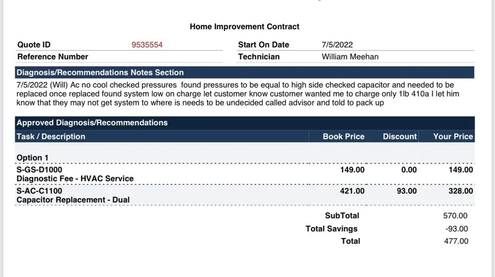 Slide of ARS / Rescue Rooter