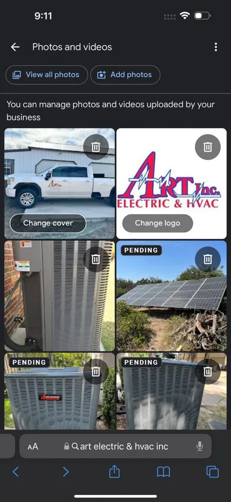Slide of Art Electric & HVAC