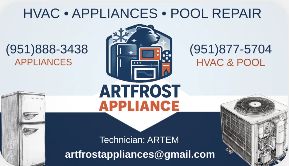 Slide of ArtFrost Appliance