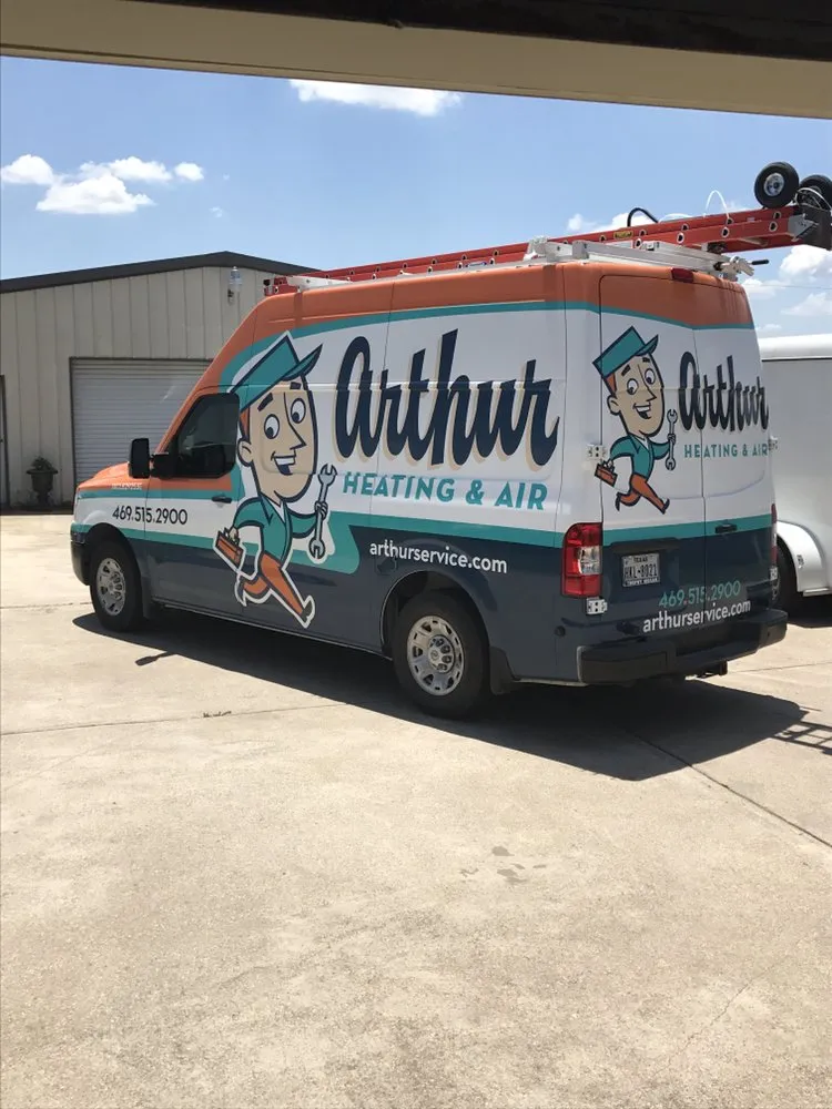 Slide of Arthur Heating & Air