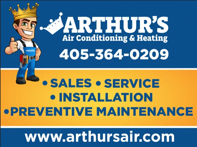 Slide of Arthur's Air Conditioning and Heating