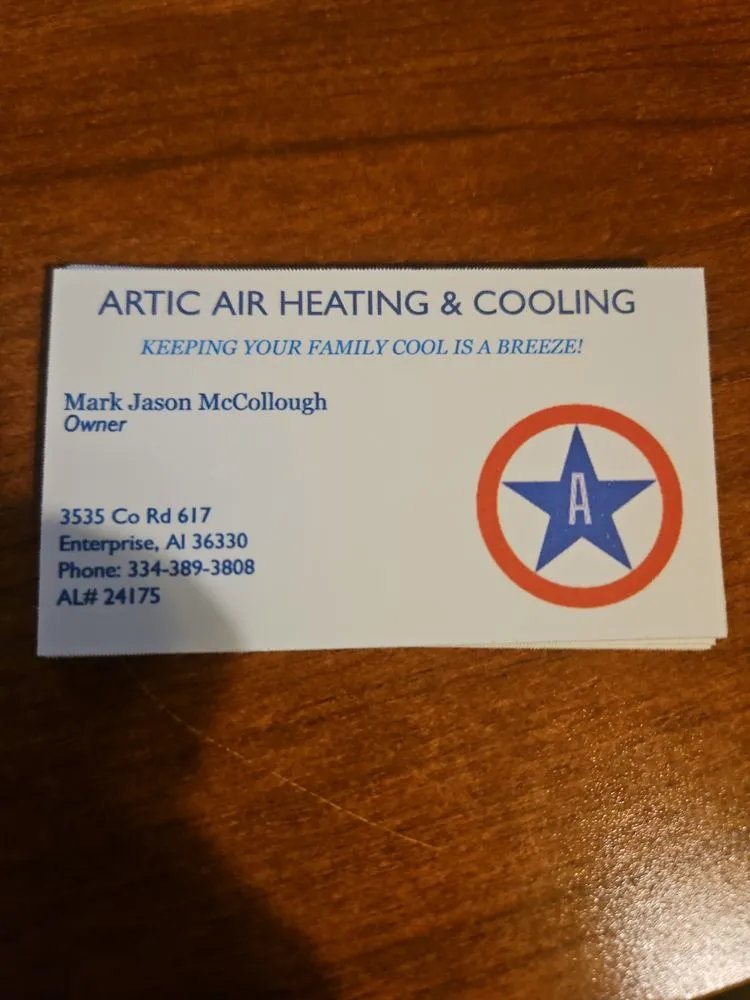 Slide of Artic Air Heating And Cooling