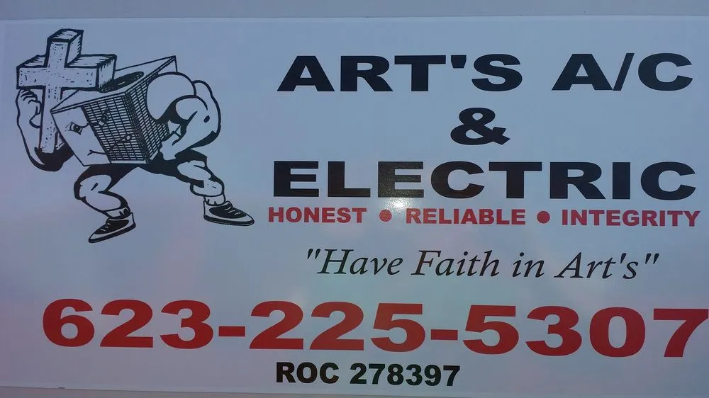 Slide of Art's A/C & Electrical Services
