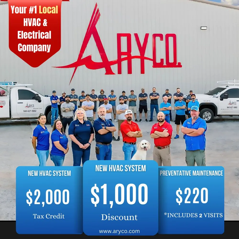 Slide of Ary Co HVAC & Electric