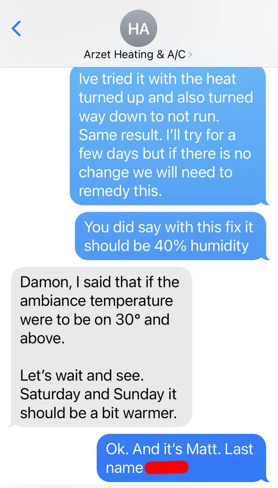 Slide of Arzet Heating & Air Conditioning