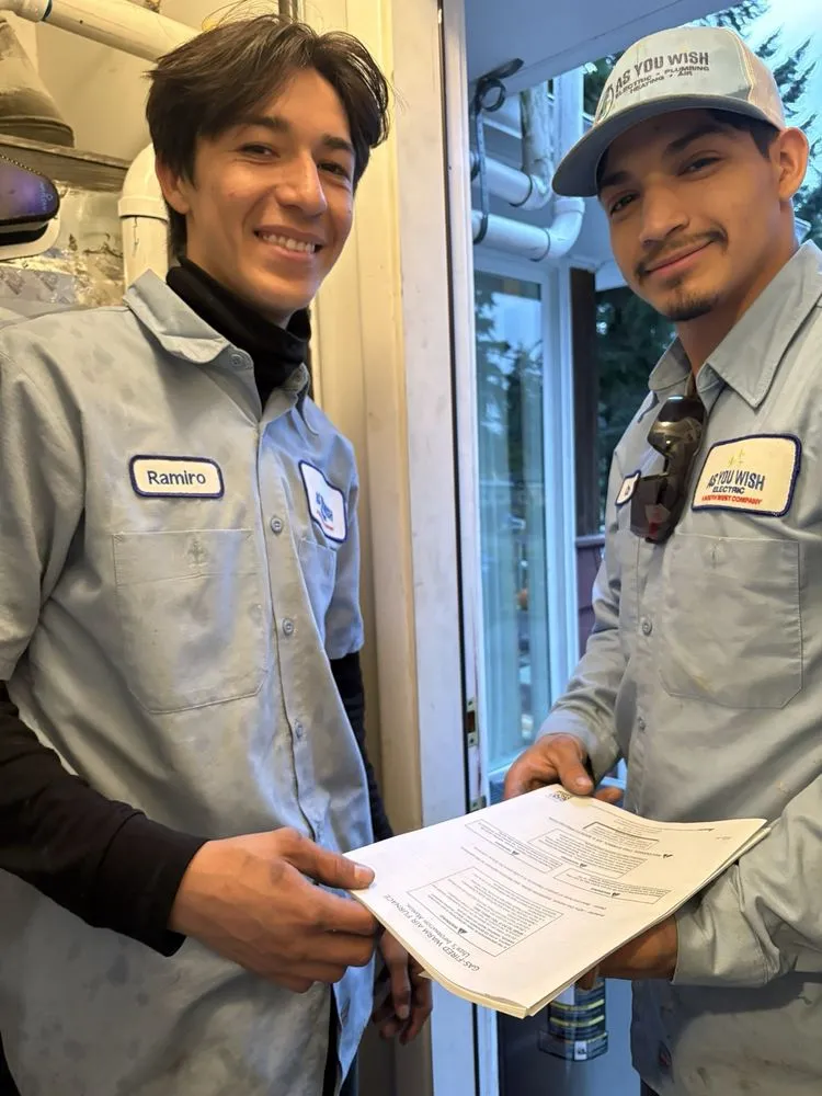 Slide of As You Wish Electric, Plumbing, Heating & Air