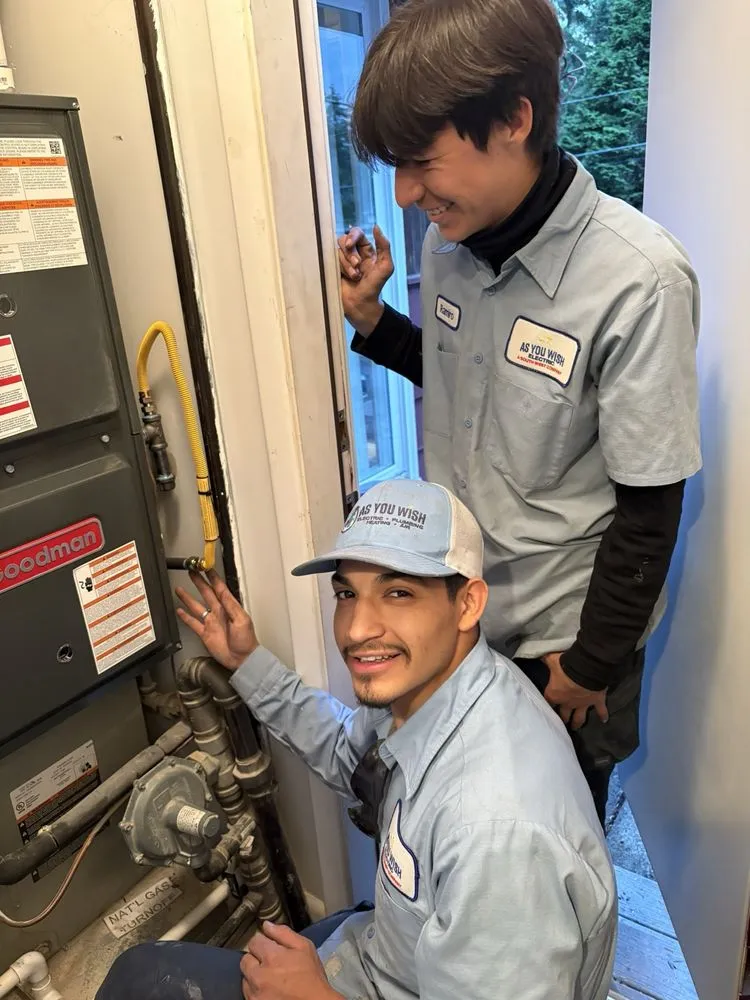 Slide of As You Wish Electric, Plumbing, Heating & Air