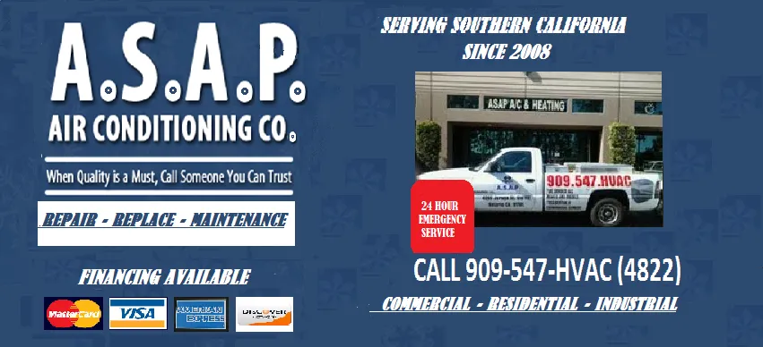 Slide of ASAP Air Conditioning Co