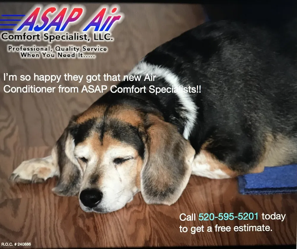 Slide of ASAP Comfort Specialists