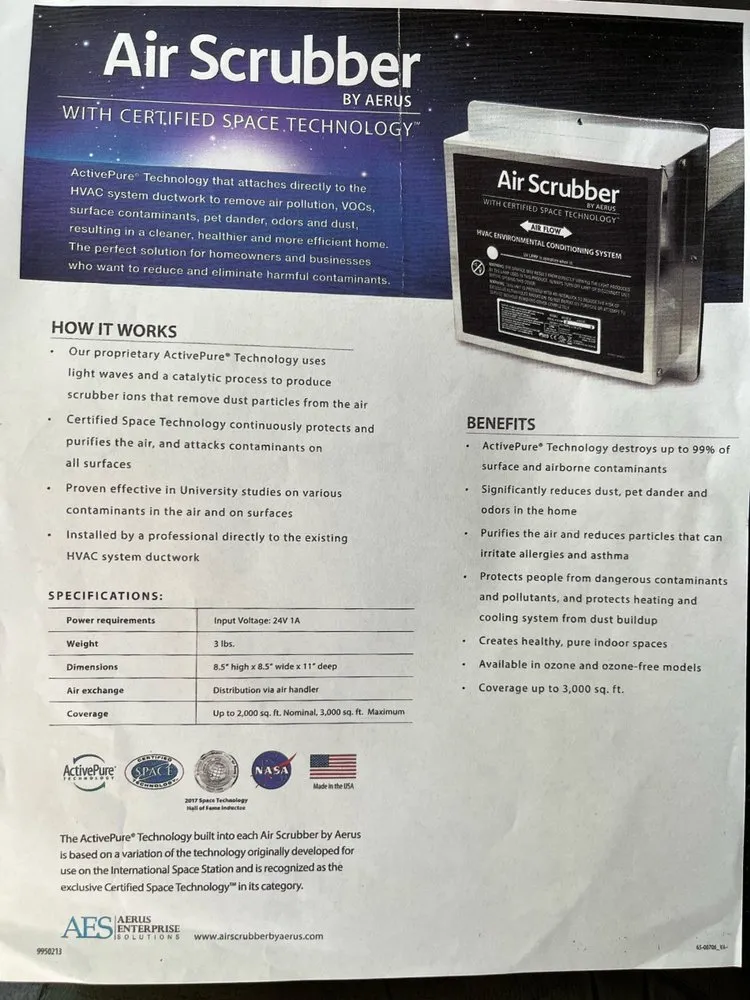 Slide of ASH Purification Heating and Air Conditioning