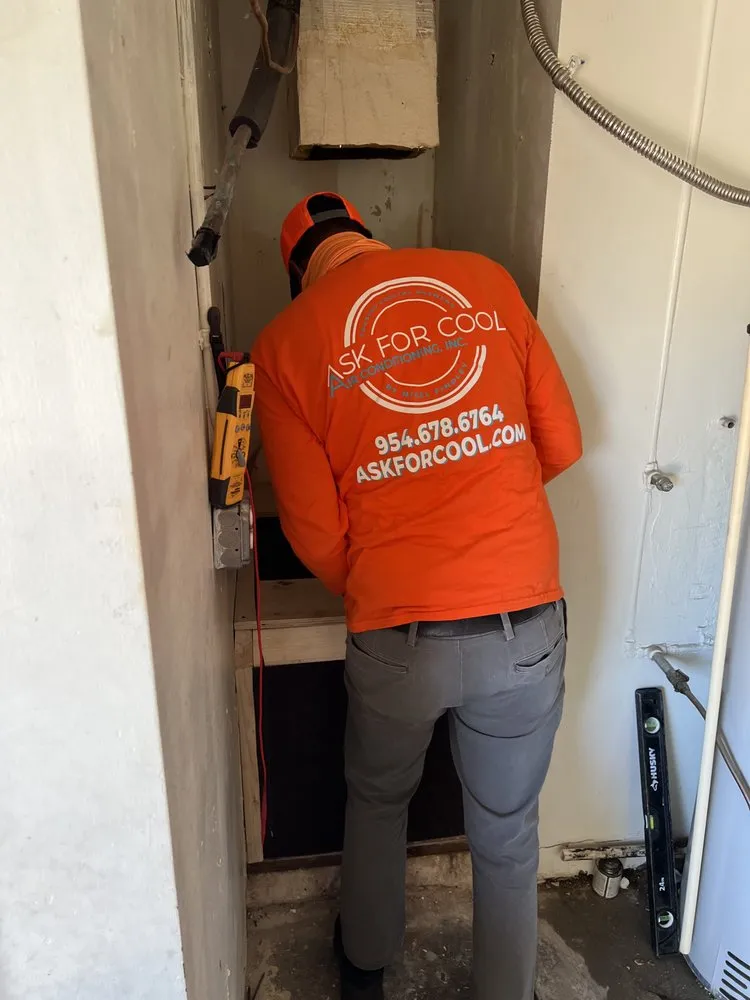 Slide of Ask For Cool Air Conditioning