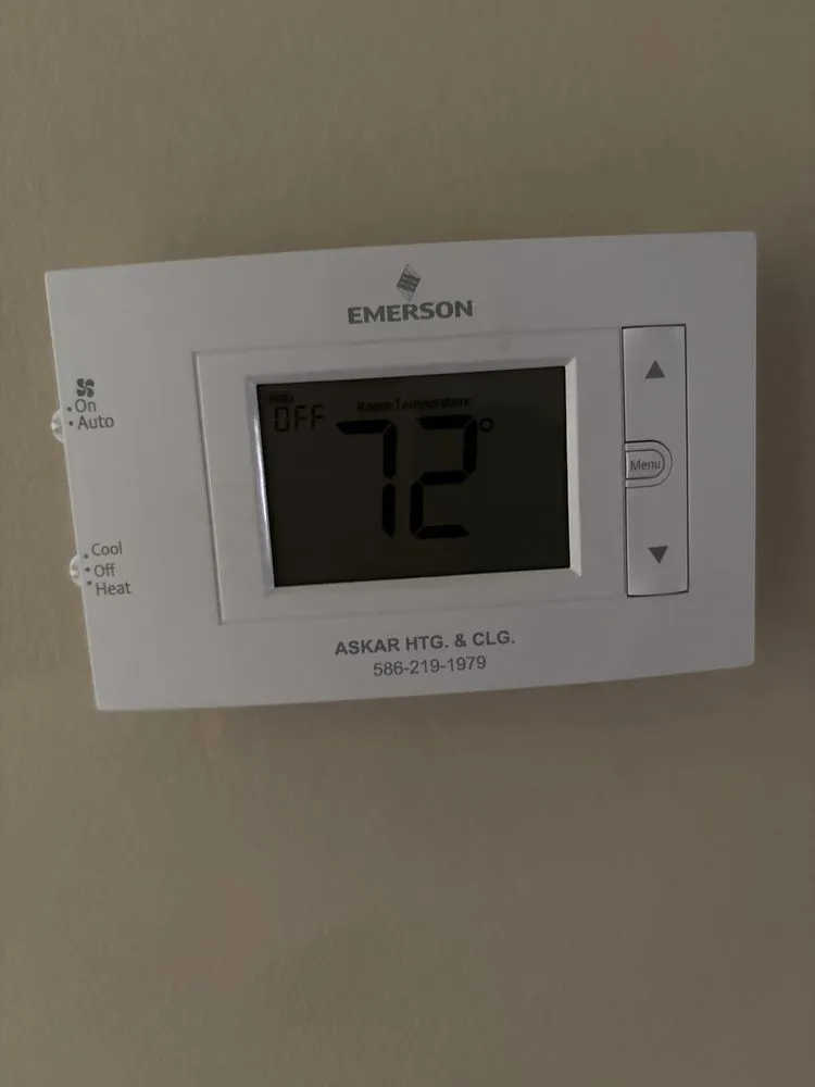 Slide of Askar Heating and Cooling